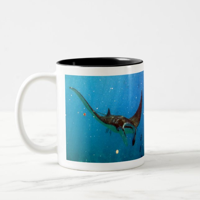 Tasse 2 Couleurs Hawaii Manta Ray (Gauche)