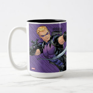 Tasse 2 Couleurs Hawkeye Rassemblement