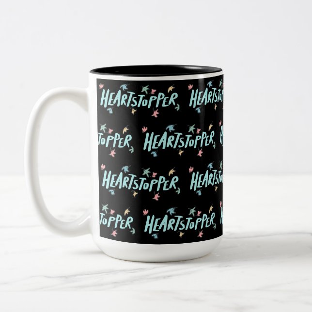 Tasse 2 Couleurs Heartstopper noir (Gauche)