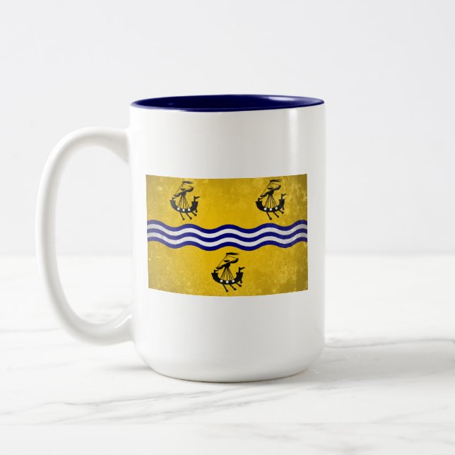 Tasse 2 Couleurs Hébrides extérieures - Na h-Eileanan Siar (Gauche)