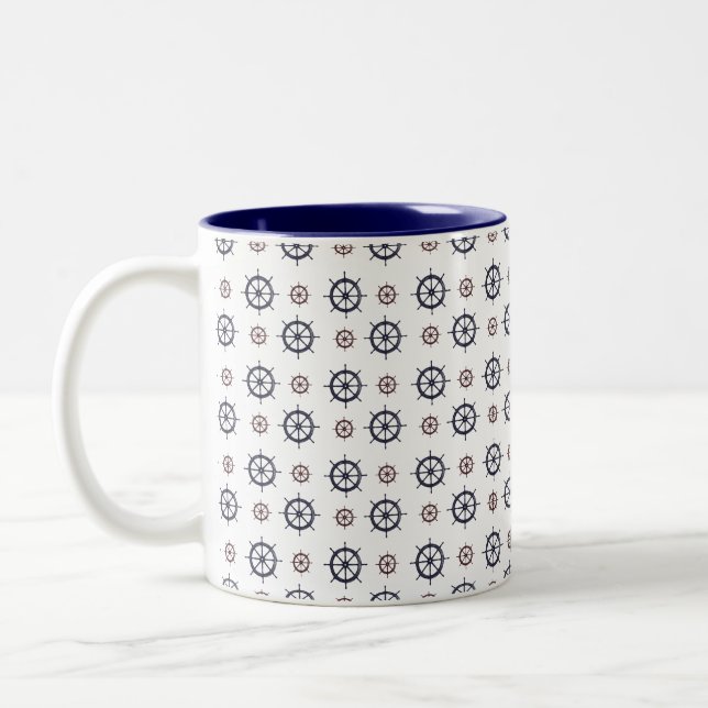 Tasse 2 Couleurs Helms Nautiques (Gauche)