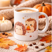 Hérissons Mignons d'Automne – Animaux de Forêt Kaw