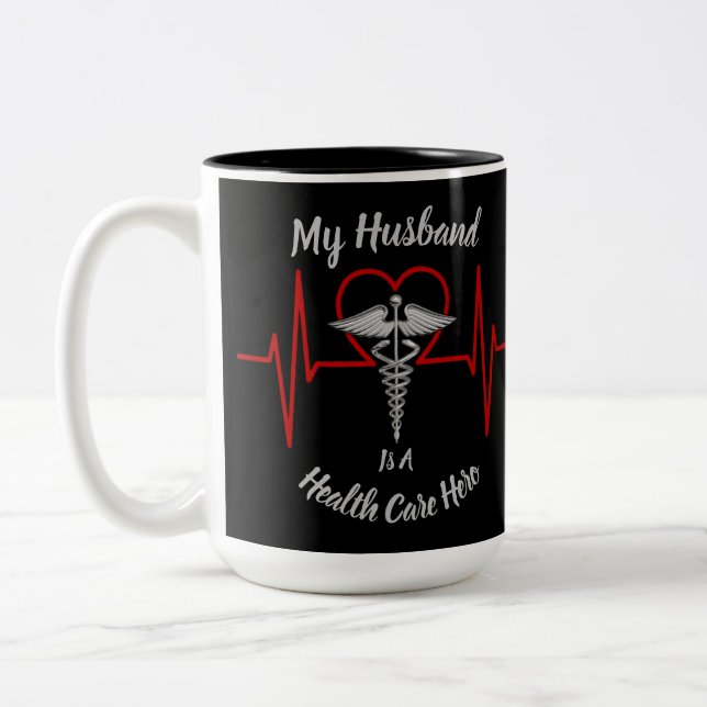 Tasse 2 Couleurs Héros de la santé (Gauche)