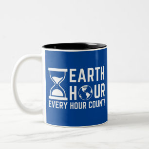 Tasse 2 Couleurs Heure de la Terre