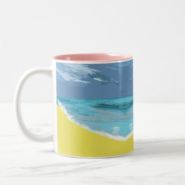 Tasse 2 Couleurs Heure d'été (Gauche)