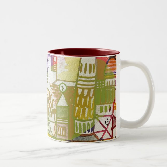 Tasse 2 Couleurs heure pour le thé (Droit)