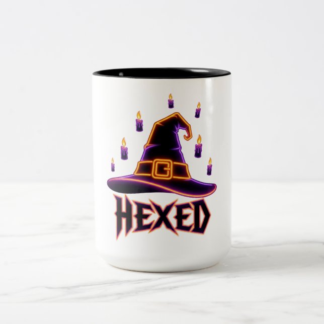 Tasse 2 Couleurs Hexed Hallowen (Centre)