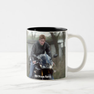Tasse 2 Couleurs HH Prince Harry moto