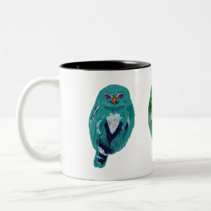 Tasse 2 Couleurs Hibou