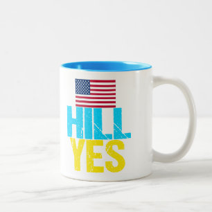 Tasse 2 Couleurs Hill Oui Moderne Hillary Clinton