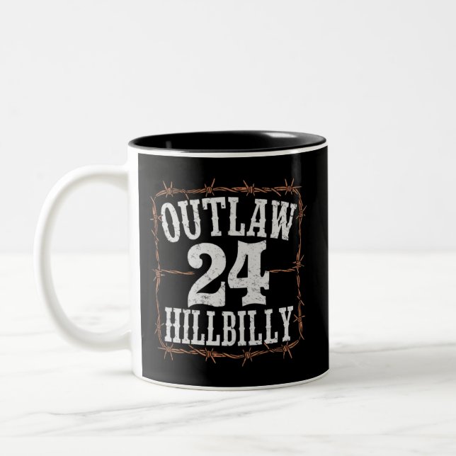 Tasse 2 Couleurs Hillbilly 2024 Western Trump Vance 2024 (Gauche)