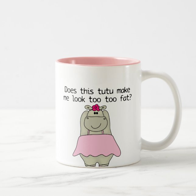 Tasse 2 Couleurs Hippo Tu Fat (Droit)