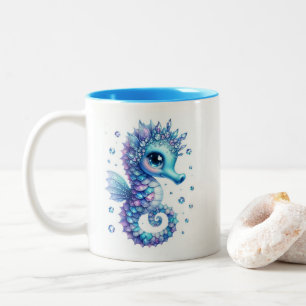 Tasse 2 Couleurs Hippocampe Bijou