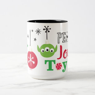 Tasse 2 Couleurs Histoire du jouet   Peace Joy Toy