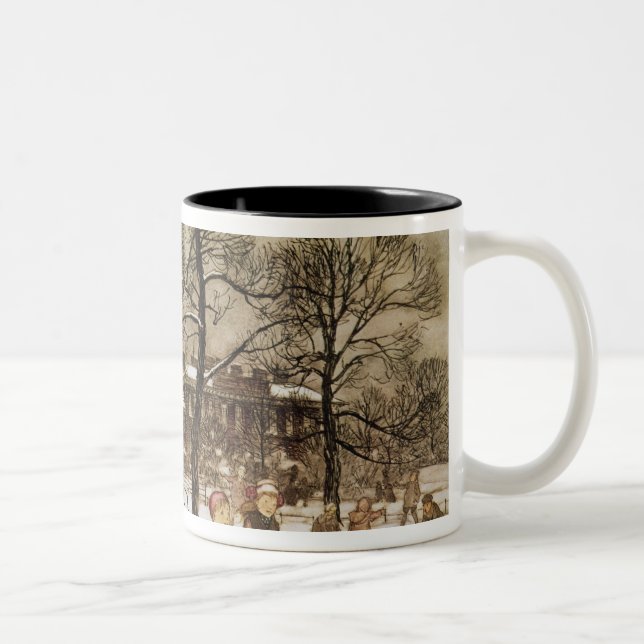 Tasse 2 Couleurs Hiver d'Arthur Rackham | dans des jardins de (Droit)