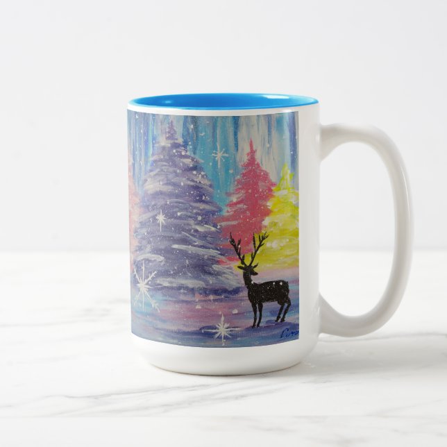 Tasse 2 Couleurs Hiver gelé (Droit)
