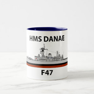 Tasse 2 Couleurs HMS Danae, mer