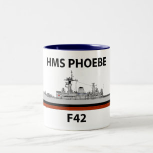 Tasse 2 Couleurs HMS Phoebe, mer