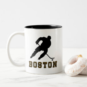 Tasse 2 Couleurs Hockey sur glace de Boston