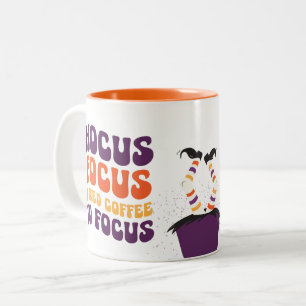 Tasse 2 Couleurs Hocus Pocus Halloween Café Musique