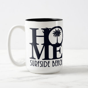Tasse 2 Couleurs HOME Surfside Beach SC 15oz