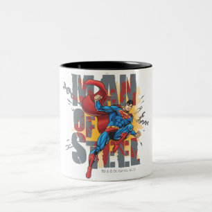 Tasse 2 Couleurs Homme d'acier