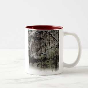 Tasse 2 Couleurs Homme dans la montagne, parc national de Yosemite