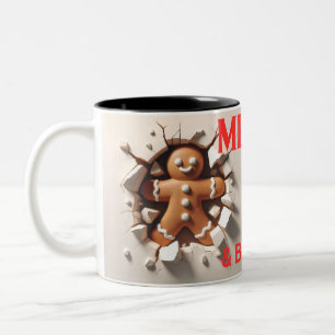 Tasse 2 Couleurs Homme en pain d'épices