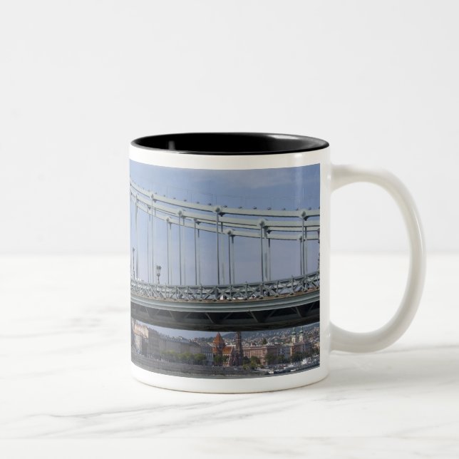 Tasse 2 Couleurs Hongrie, capitale de Budapest. Historique (Droit)