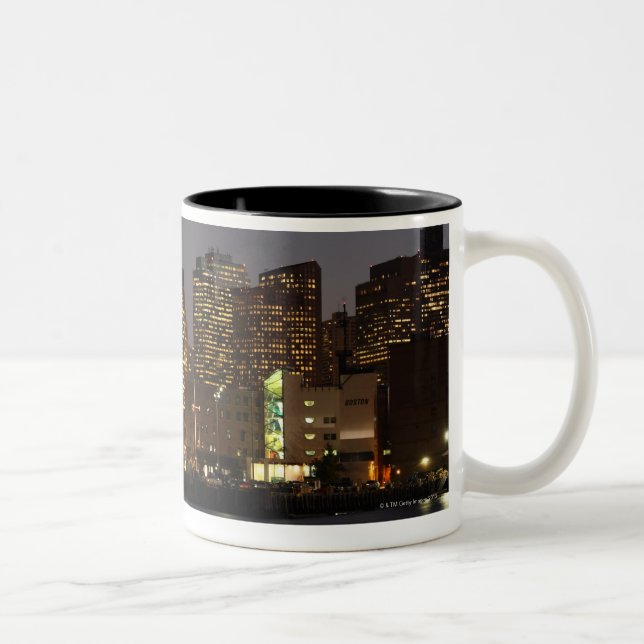 Tasse 2 Couleurs Horizon 4 de Boston, le Massachusetts (Droit)