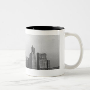 Tasse 2 Couleurs Horizon de New York City de l'état des Etats-Unis