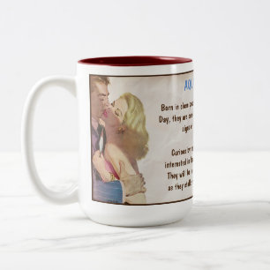 Tasse 2 Couleurs Horoscope : AQUARIUS (classé G)