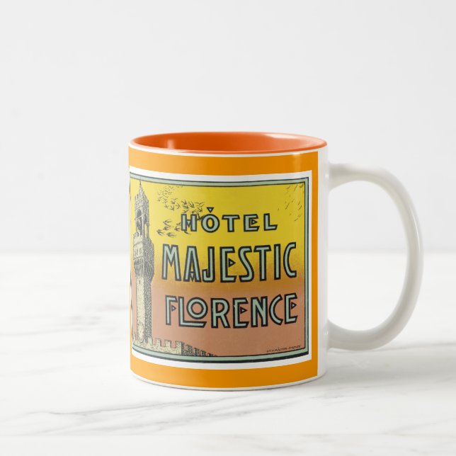 Tasse 2 Couleurs Hôtel Majestic Florence (Droit)