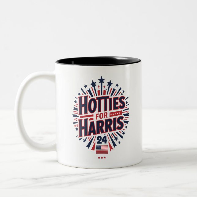 Tasse 2 Couleurs Hotties for Harris (Gauche)