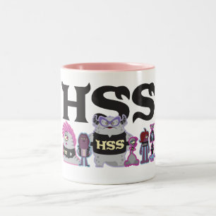 Tasse 2 Couleurs HSS - Étudiants effrayants