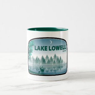 Tasse 2 Couleurs https://www.zazzle.com/lake_lowell_idaho_deer_glas