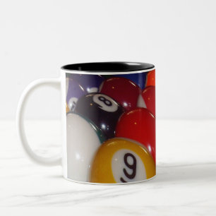 Tasse 2 Couleurs Huit-Ball Les Couleurs Traditionnelles,
