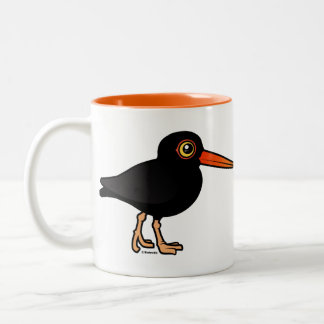 Tasse 2 Couleurs Huîtrier noir