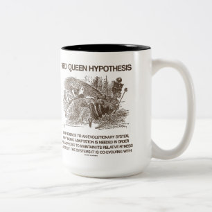 Tasse 2 Couleurs Hypothèse rouge de la Reine (pays des merveilles