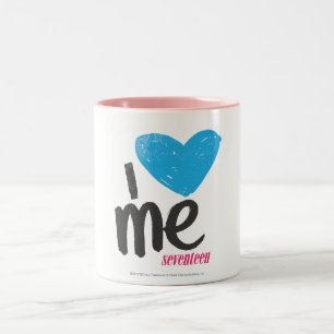 Tasse 2 Couleurs I coeur j'Aqua