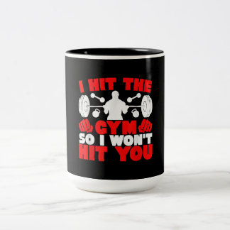 Tasse 2 Couleurs I Hit The Gym
