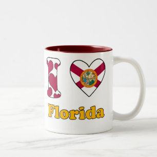 Tasse 2 Couleurs I love Florida