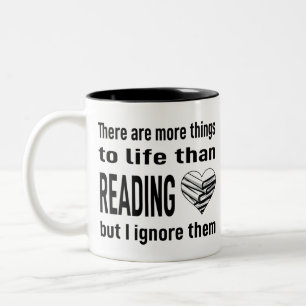 Tasse 2 Couleurs I Love Lover Lover Lecteur de livres de lecture Pr