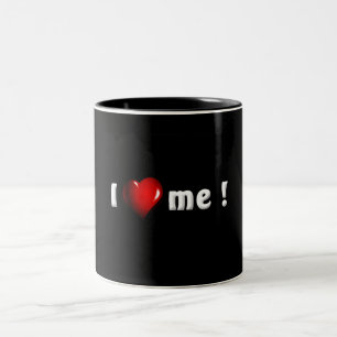 Tasse 2 Couleurs I Love Me - Confiance en une Coupe