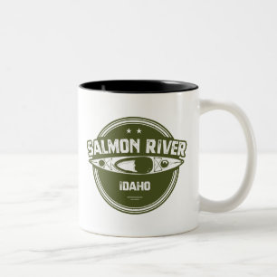 Tasse 2 Couleurs Idaho, rivière saumon