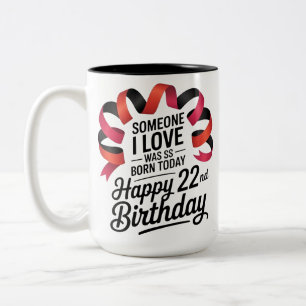 Tasse 2 Couleurs Idée cadeau drôle pour colocataire Anniversaire 22