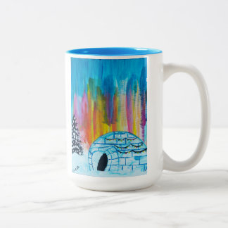 Tasse 2 Couleurs Igloo festif