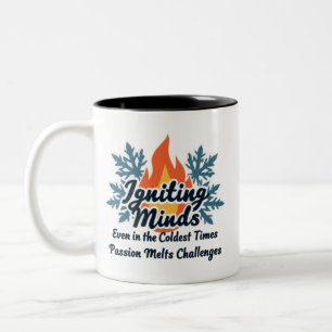 Tasse 2 Couleurs Igniting Minds  Inspirational Winter Passion