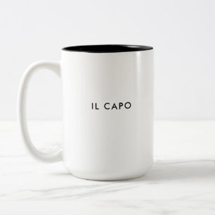 Tasse 2 Couleurs Il Capo   Le patron   Musique à café italienne per