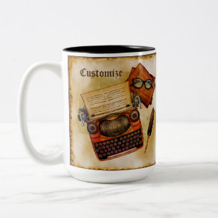 Tasse 2 Couleurs Il Est Écrit Vintage